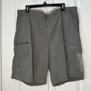 RedHead Men's Cargo Shorts in Gray Outdoorsy Gorpcore 42